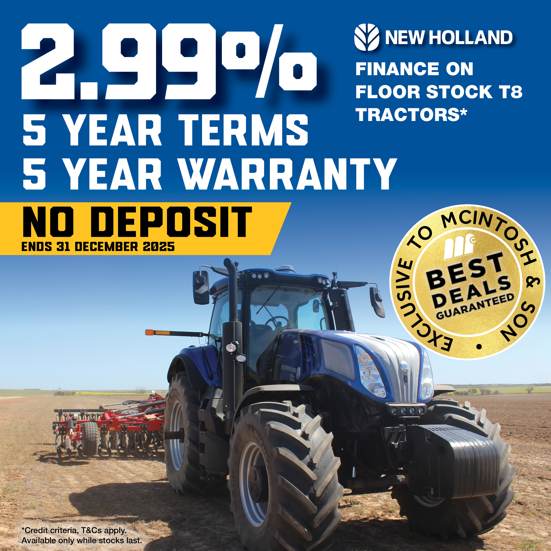 New Holland T8