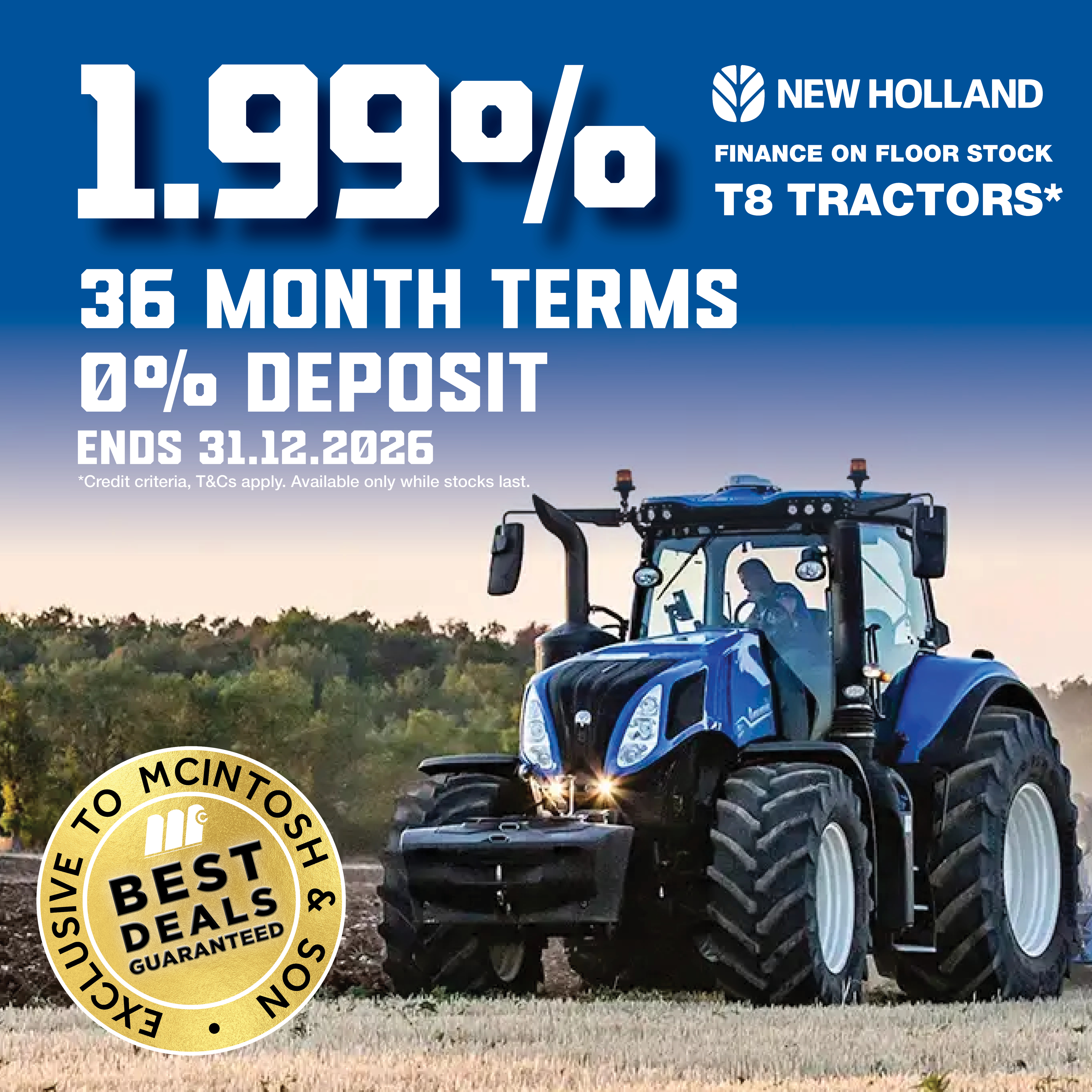 New Holland T8